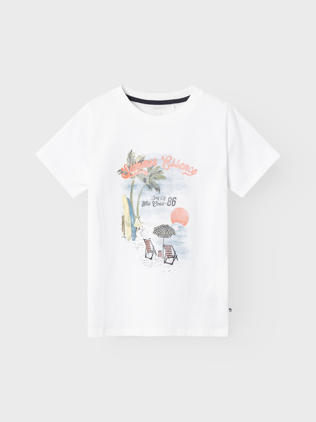 NKMHAMLEY T-Shirts & Tops - Bright White
