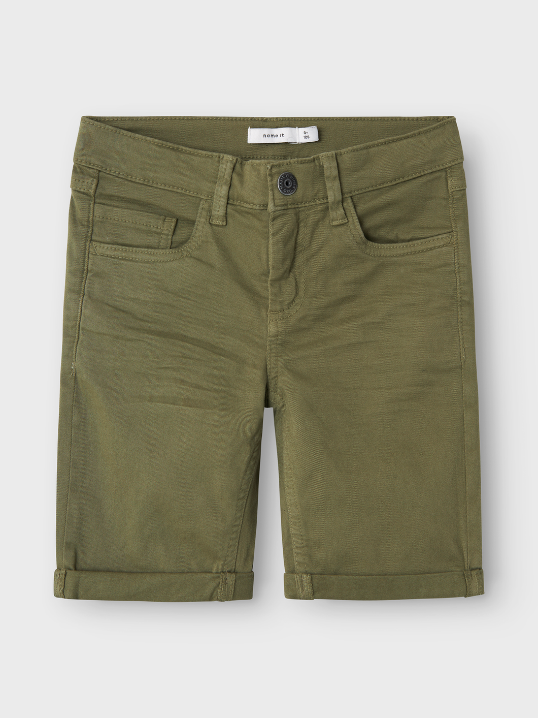 NKMSILAS Shorts - Deep Lichen Green