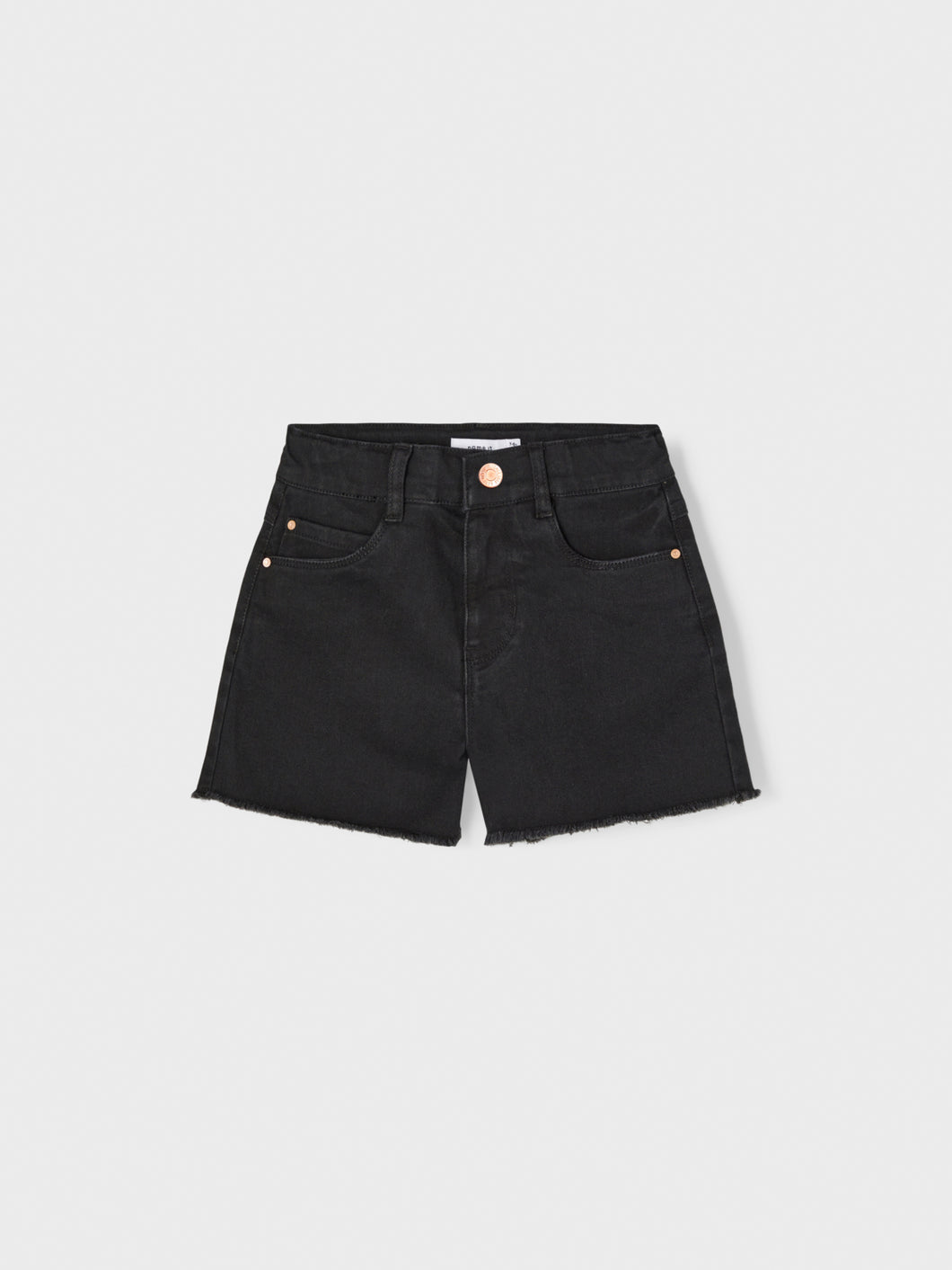 NKFRANDI Shorts - Black Denim