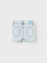 Lade das Bild in den Galerie-Viewer, NMFSALLI Shorts - Light Blue Denim
