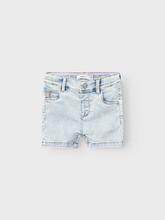 Lade das Bild in den Galerie-Viewer, NMFSALLI Shorts - Light Blue Denim
