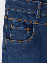 Lade das Bild in den Galerie-Viewer, NKFRWIDE Jeans - Dark Blue Denim
