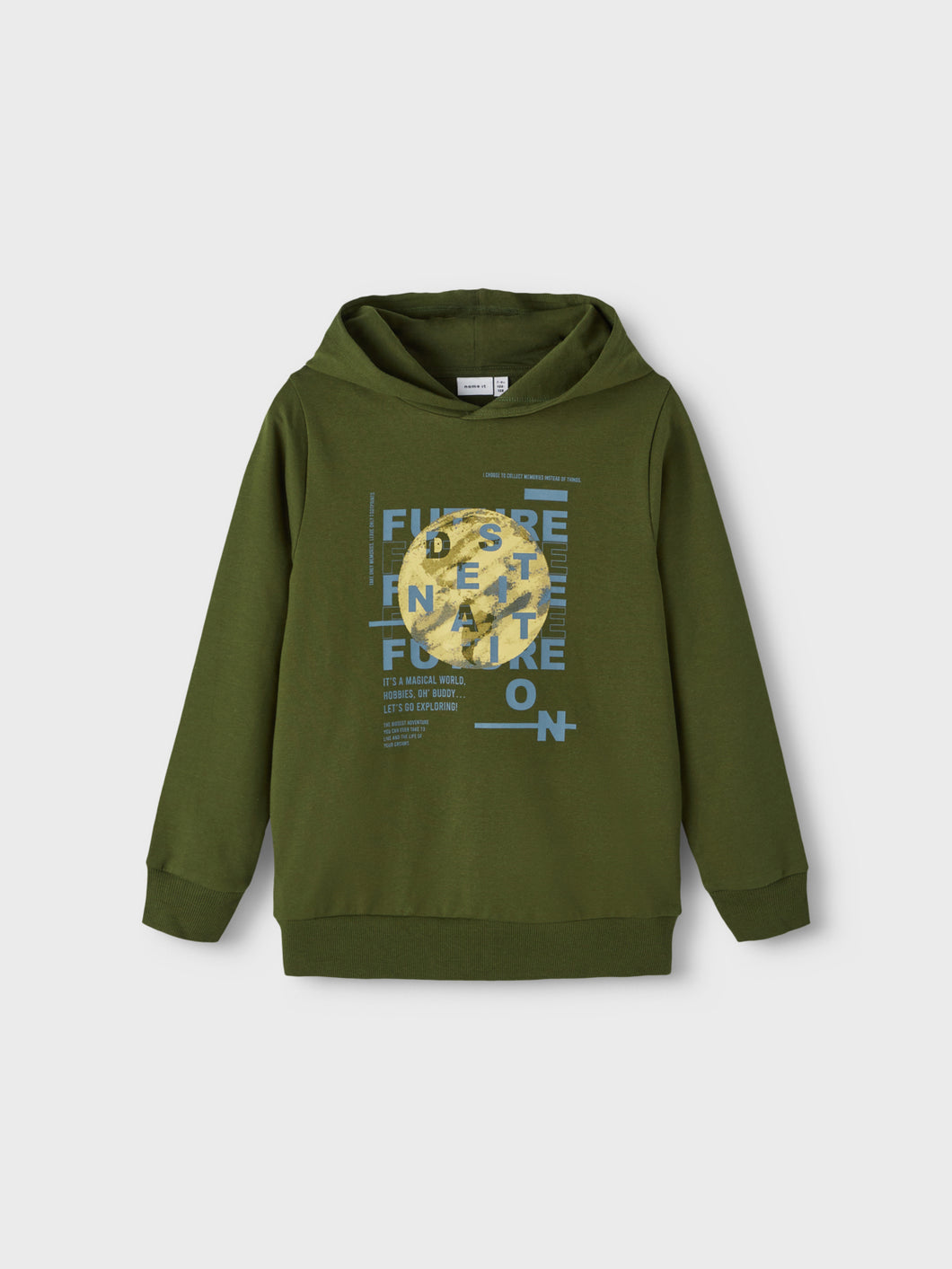 NKMLALLY Sweatshirts - Rifle Green