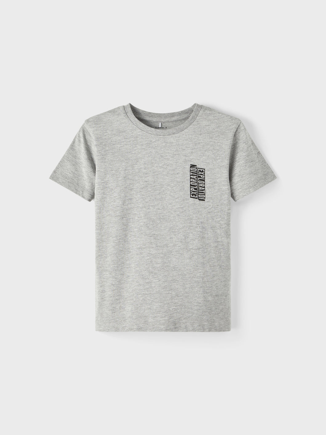 NKMBOBIAS T-shirts & Tops - Grey Melange