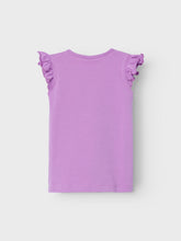 Lade das Bild in den Galerie-Viewer, NMFJANAJA T-Shirts &amp; Tops - Violet Tulle
