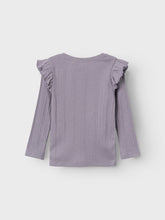 Lade das Bild in den Galerie-Viewer, NMFLANNA T-Shirts &amp; Tops - Lavender Gray
