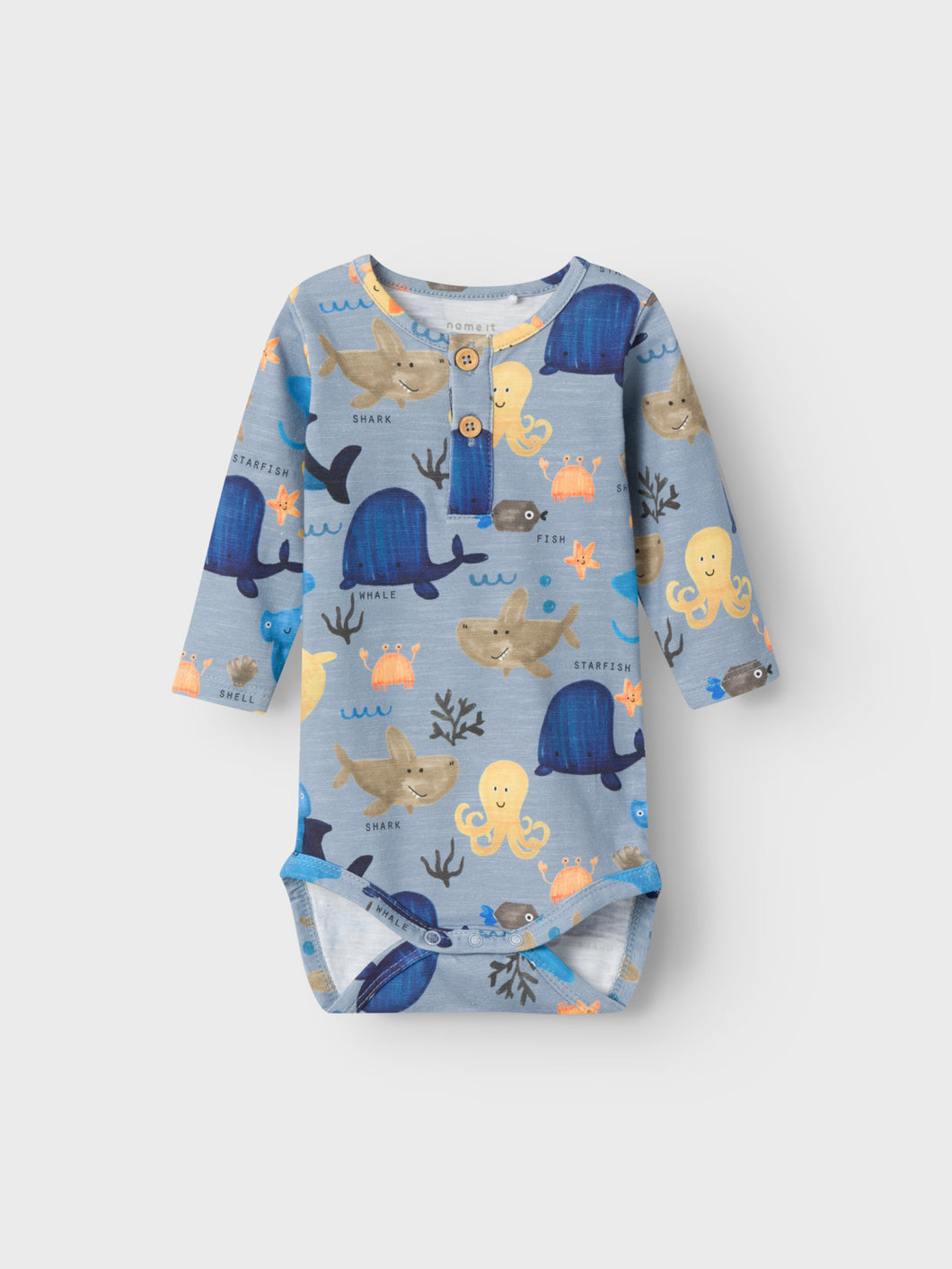 NBMHARIM T-Shirts & Tops - Dusty Blue