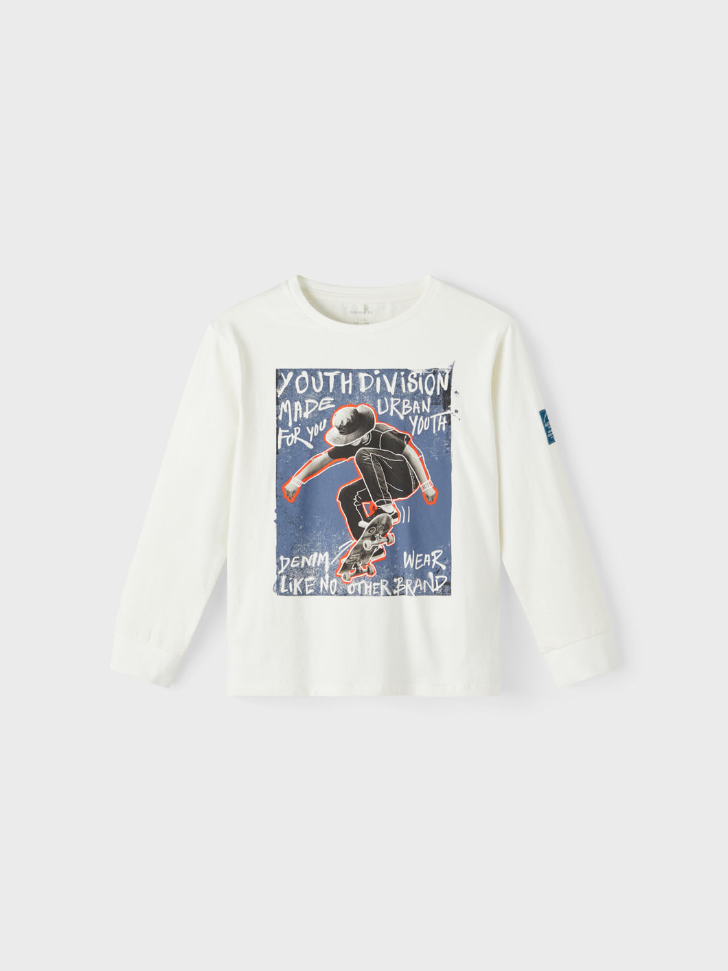 NKMTENO T-shirts & Tops - White Alyssum