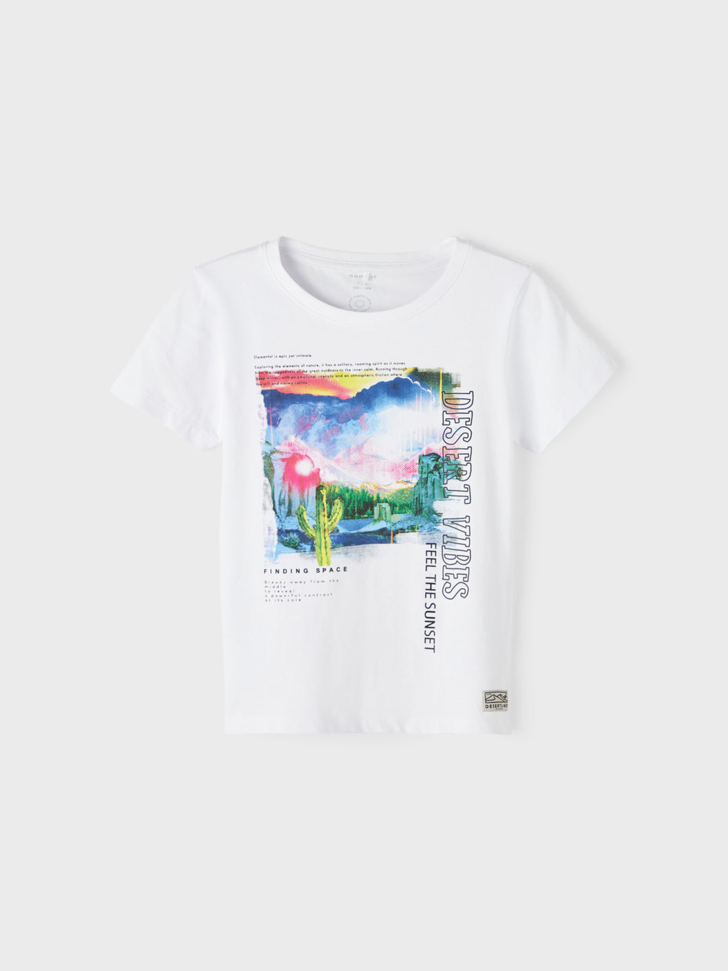NKMHOSKAR T-Shirts & Tops - Bright White