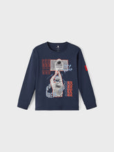 Lade das Bild in den Galerie-Viewer, NKMTENO T-shirts &amp; Tops - Dark Sapphire

