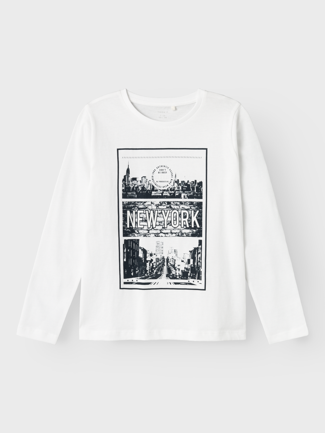 NKMTHEO T-Shirts & Tops - Bright White