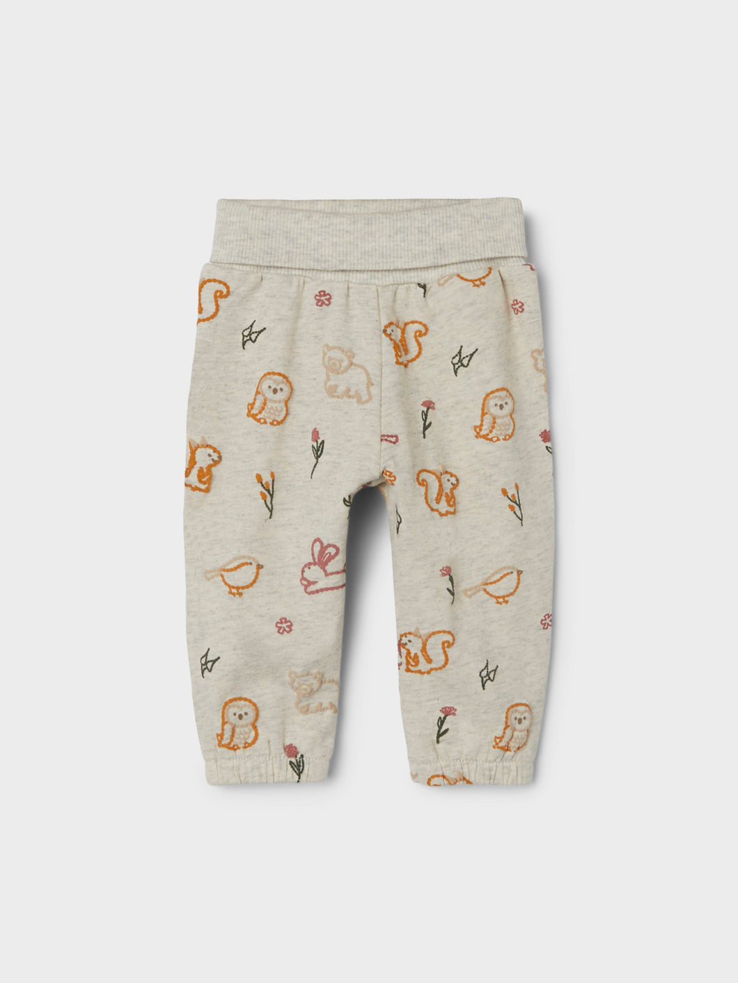 NBFNANIE Trousers - Peyote Melange