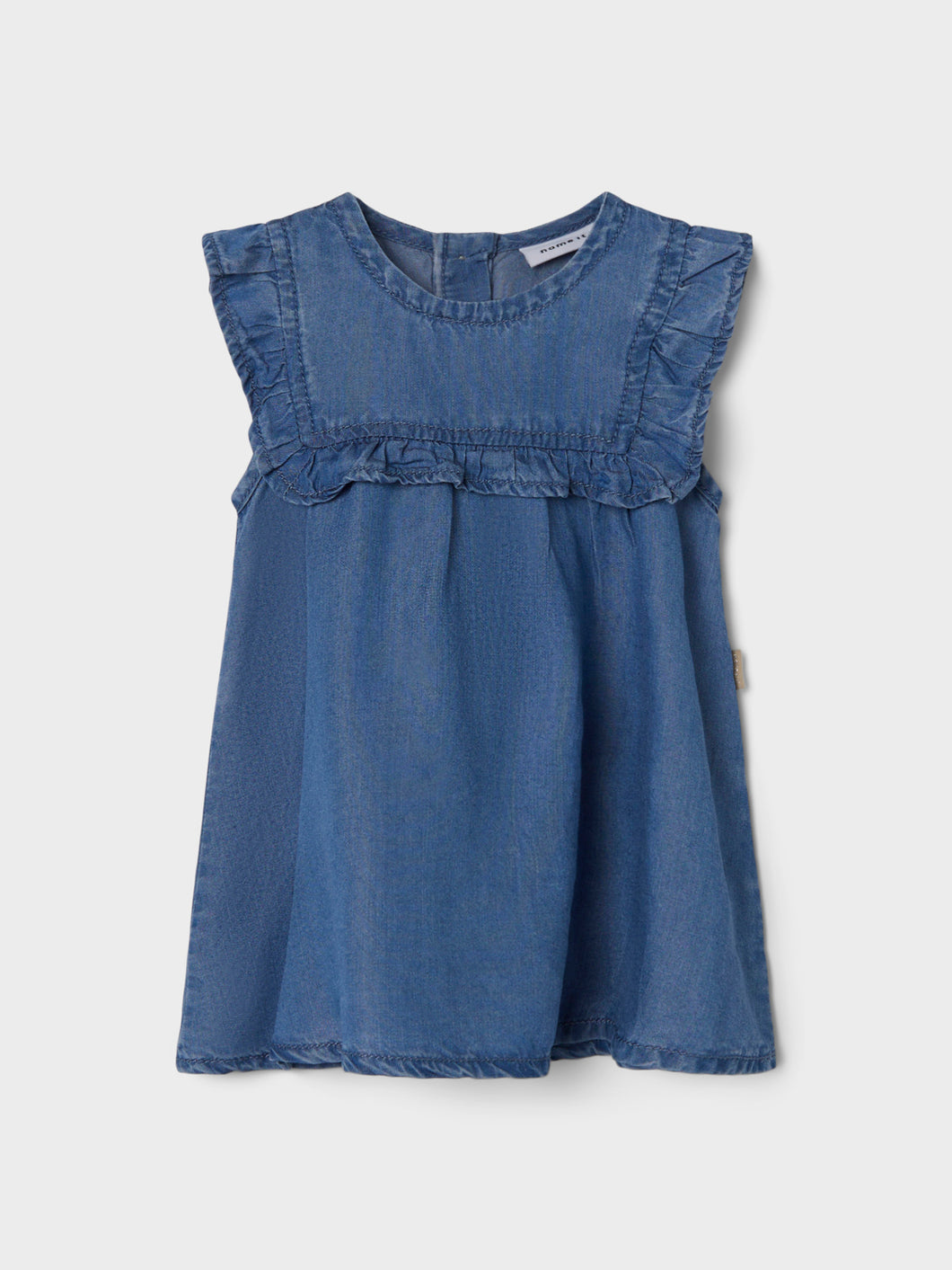 NBFTRINE Dresses - Medium Blue Denim