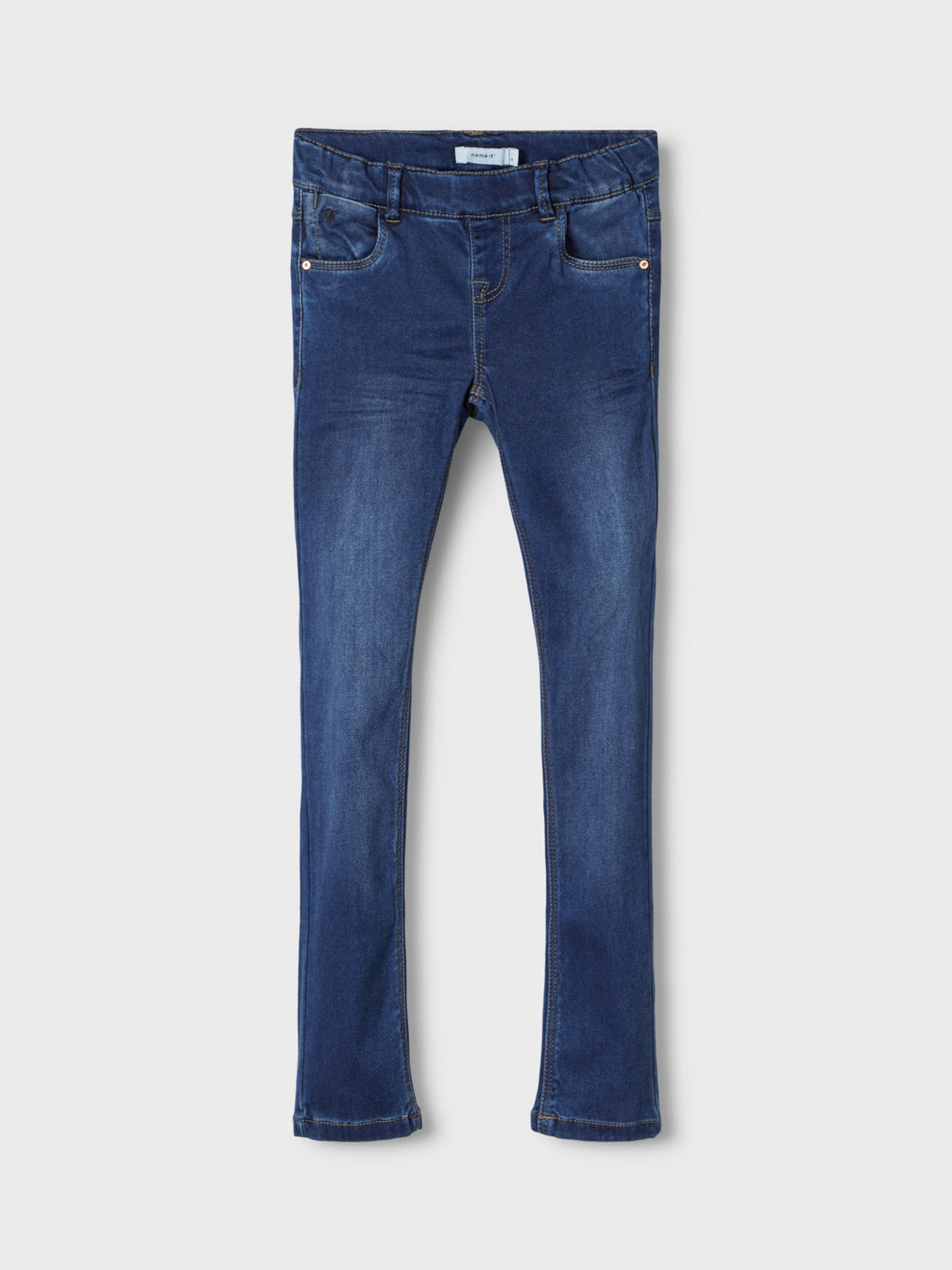 NKFPOLLY Jeans - Dark Blue Denim