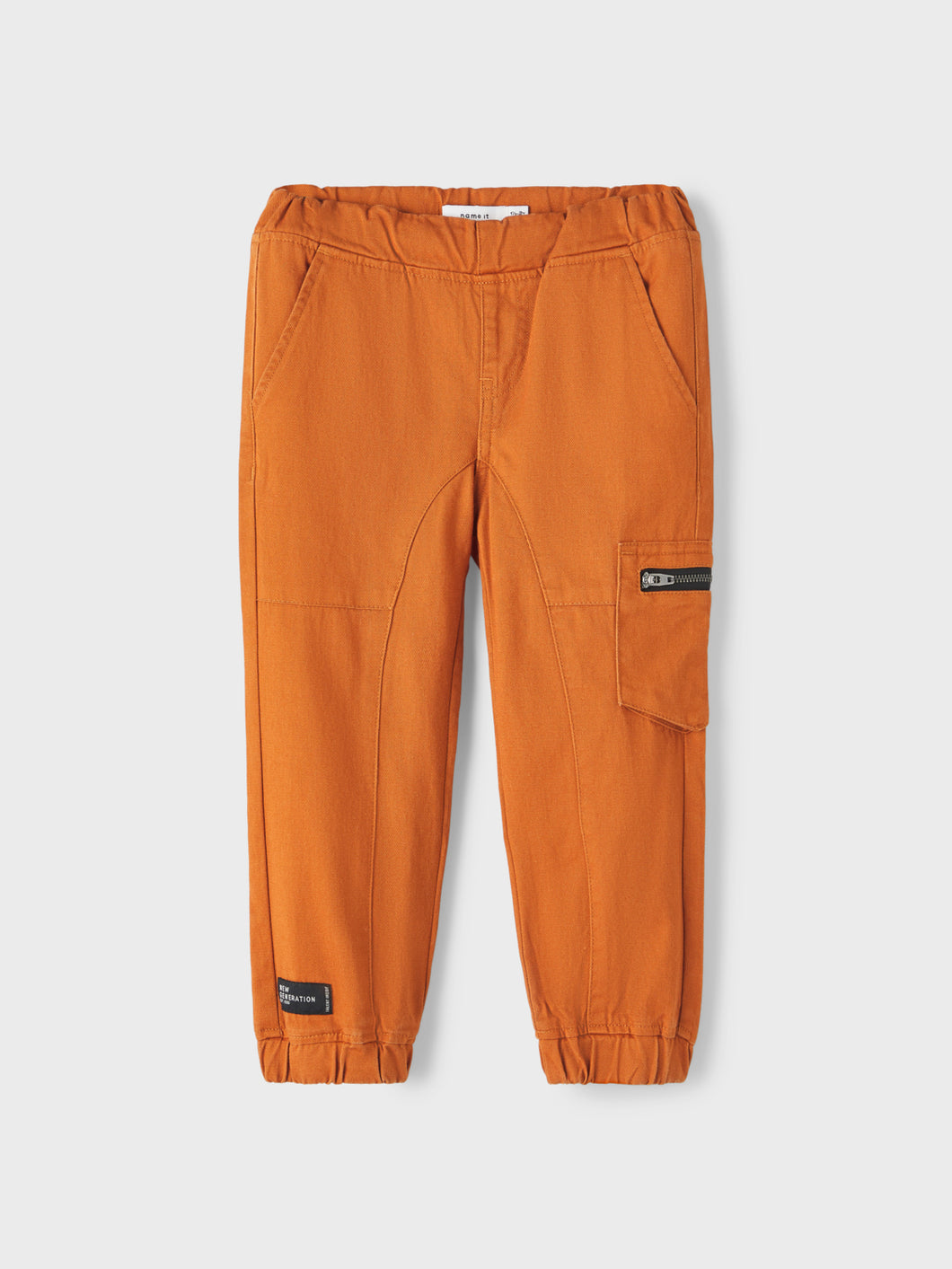 NMMNOLLE Trousers - Bombay Brown