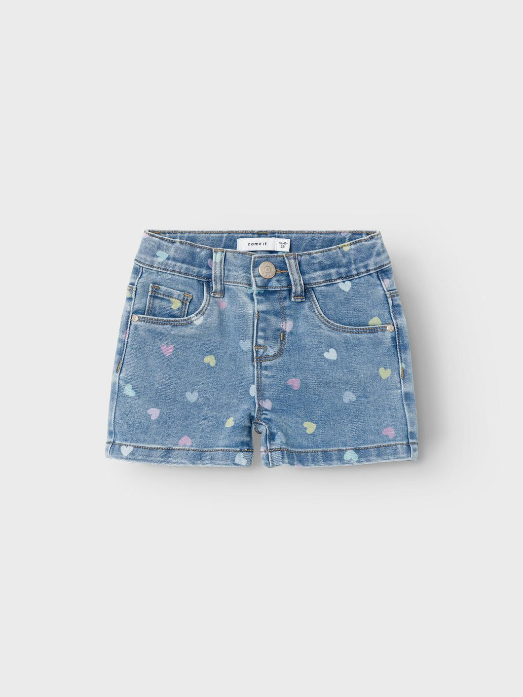 NMFSALLI Shorts - Medium Blue Denim